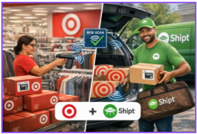 Retail Target fuels next-day delivery expansion with Shipt -US$2.50 lower cost per package.